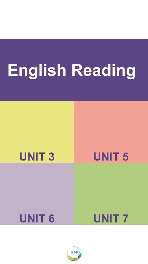 KMU English Reading截图3