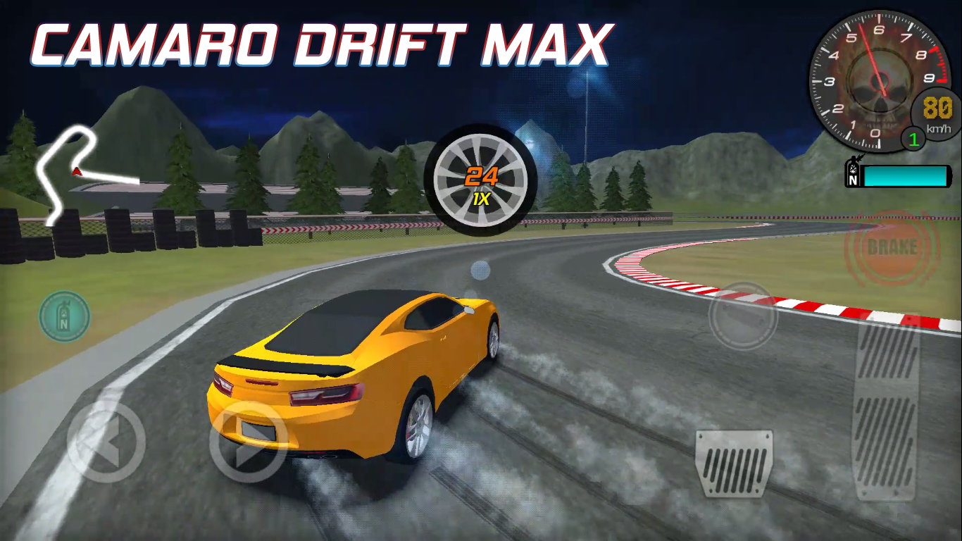 Camaro Drift Max - 3D Speed Car Drift Racing截图5