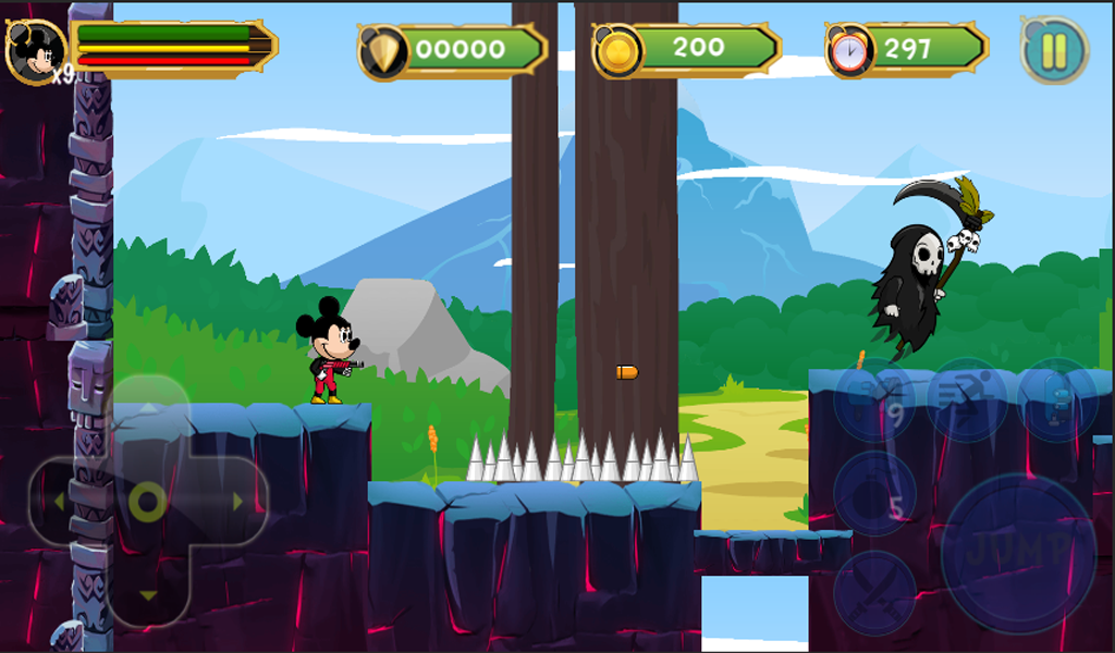 Mickey Battle Temple Mouse截图2