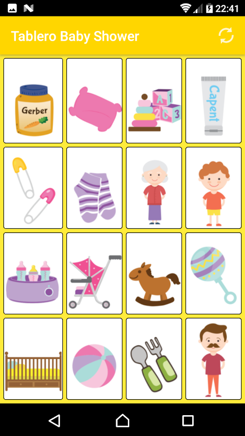 Baraja y Carta - Lotería Baby Shower截图3