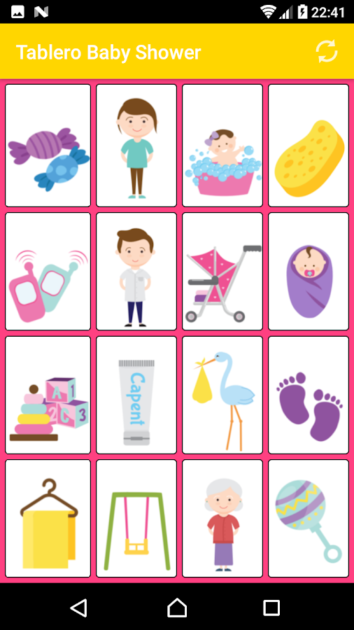 Baraja y Carta - Lotería Baby Shower截图2