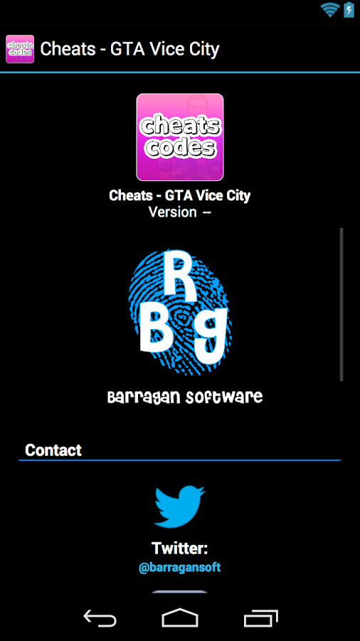 Cheats - GTA Vice City截图5