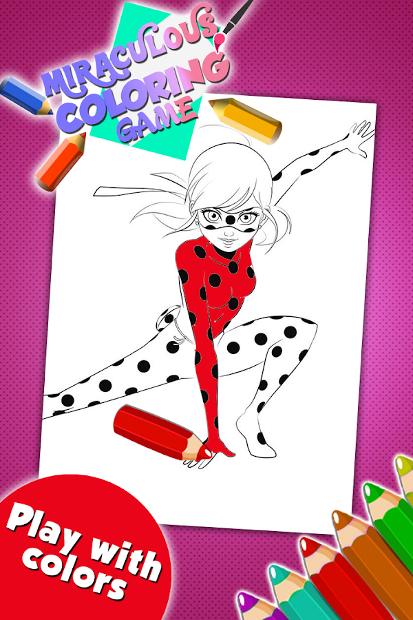 Ladybug Coloring Game For Kids截图3