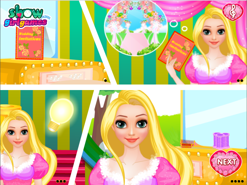 Long Hair Princess Hair Salon - Free Games截图5