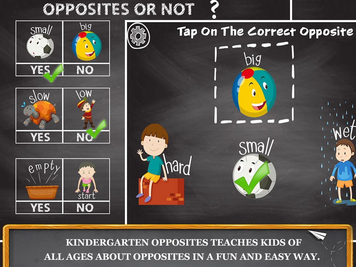 Kids Opposites Learning Games For Toddlers截图1