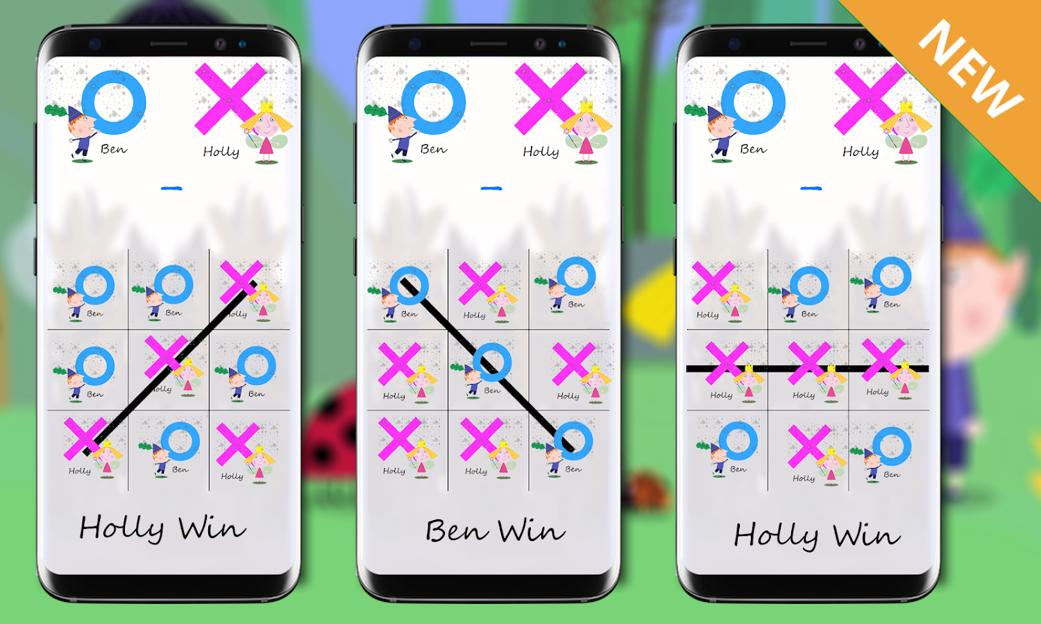 * Ben and hollу Adventure TicTacToe World截图3