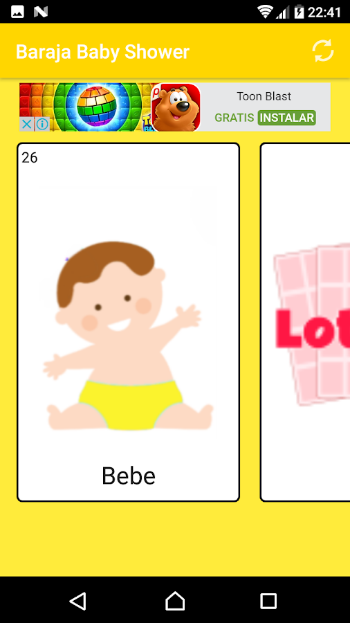 Baraja y Carta - Lotería Baby Shower截图4