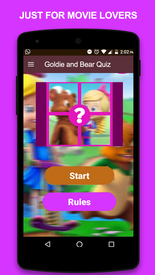 Goldie and Bear Quiz截图4