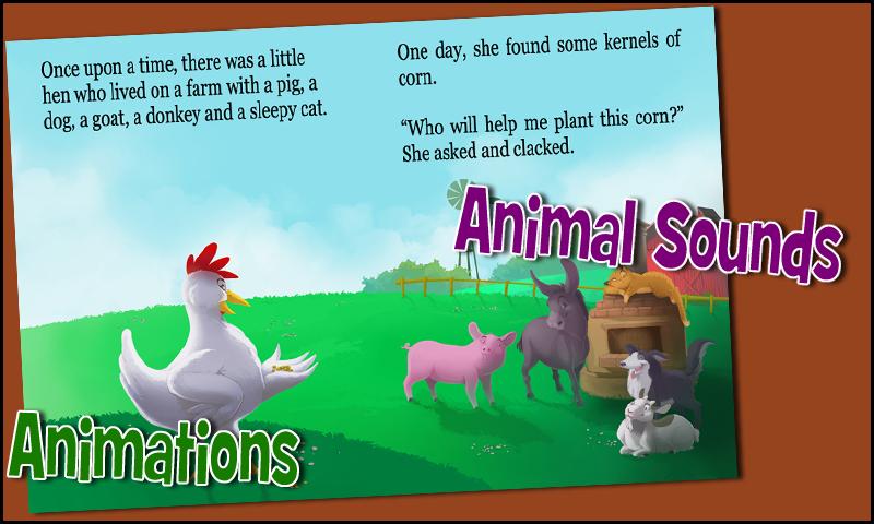 Little Hen - A kids story app截图2