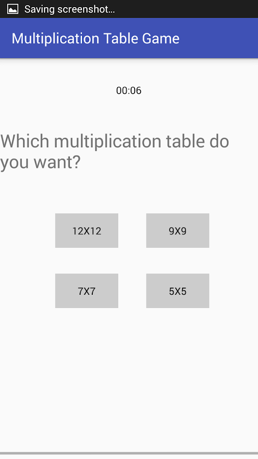 Multiplication Table Game截图2