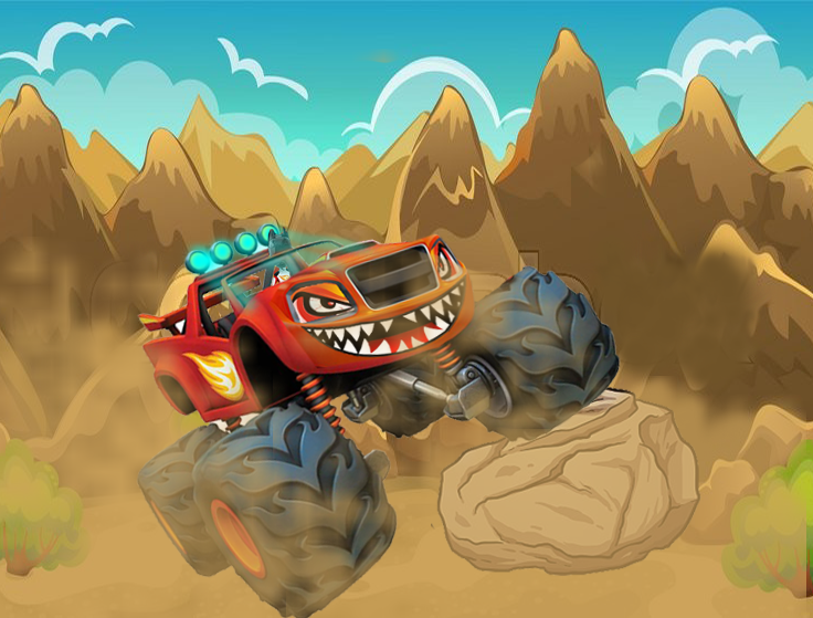 blaze car Monster Machines截图4