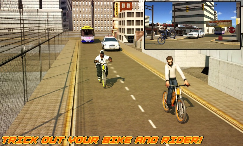 BMX Boy: City Bicycle Rider 3D截图5