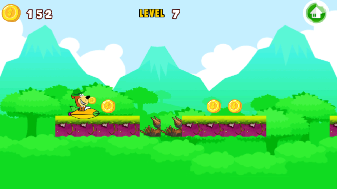 Yogi Running Bear Game截图2