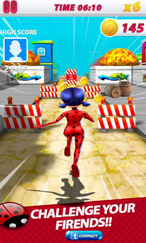 Miraculous Adventure Ladybug Rush 3D ***截图3