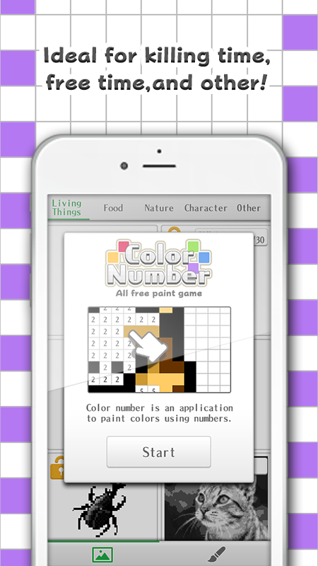 Color Number - all free paint game截图1