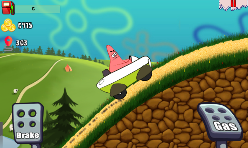 Sponge Car Hill Racing截图5