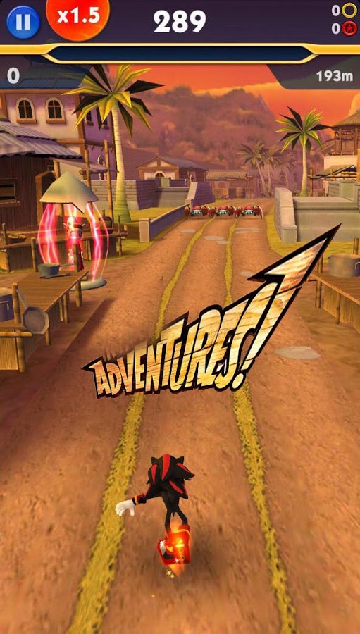 Super Sonic Boom Rush Adventure 3D截图3