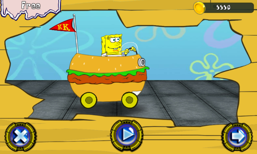 Sponge Car Hill Racing截图2