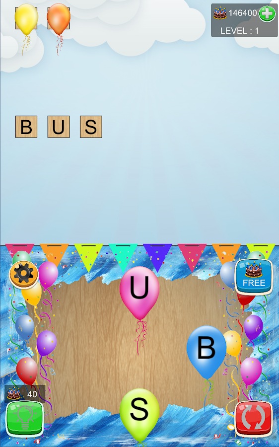 Word Party - Educative Words Game Anagrams Letters截图5