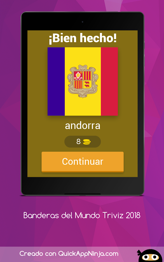 Banderas Trivia Game | 2018截图5