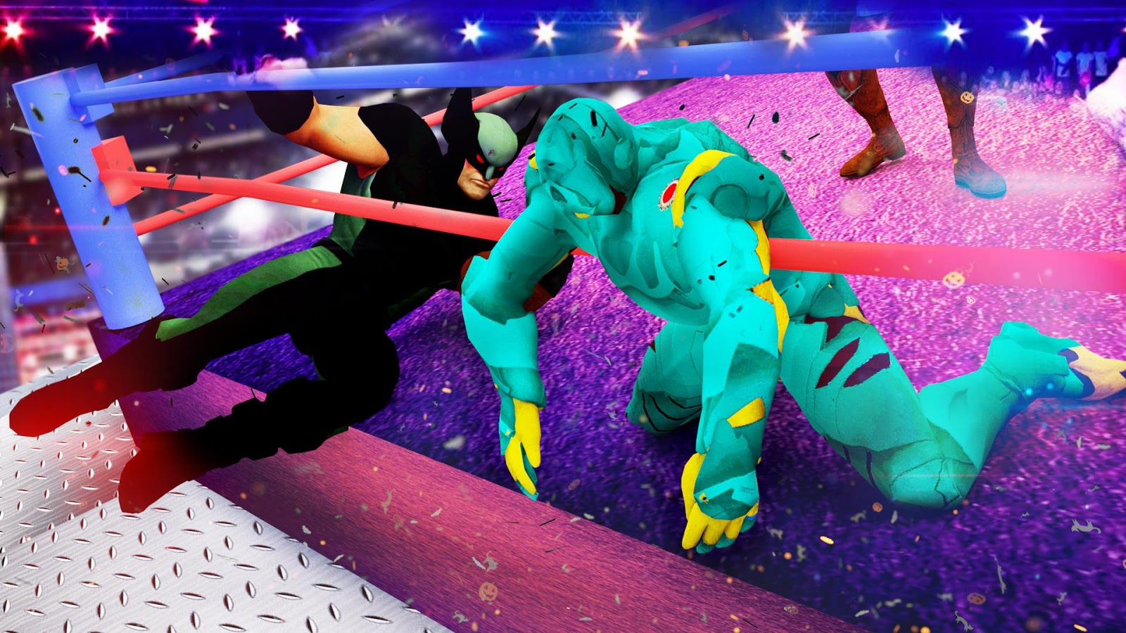 Ultimate Superhero Wrestling Free Game 2018截图3