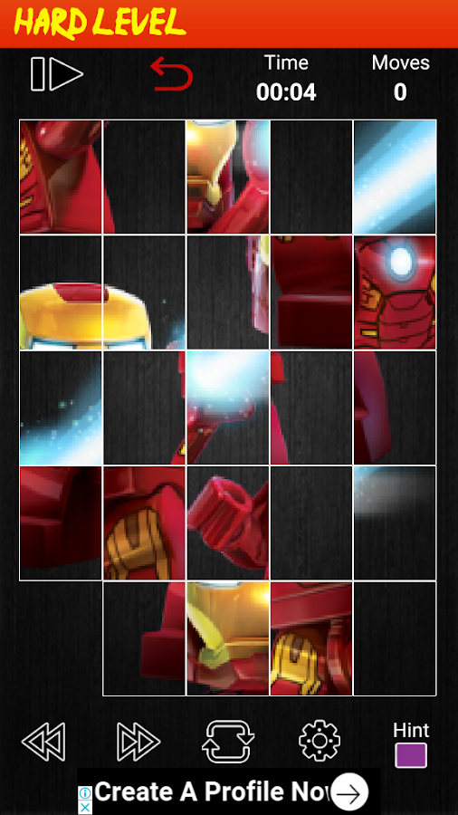 Puzzle Lego IronMan截图1