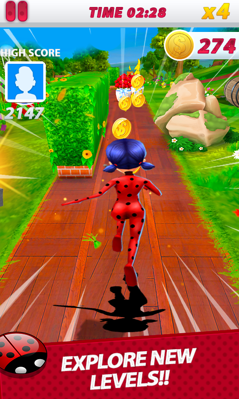 Miraculous Adventure Ladybug Rush 3D ***截图4