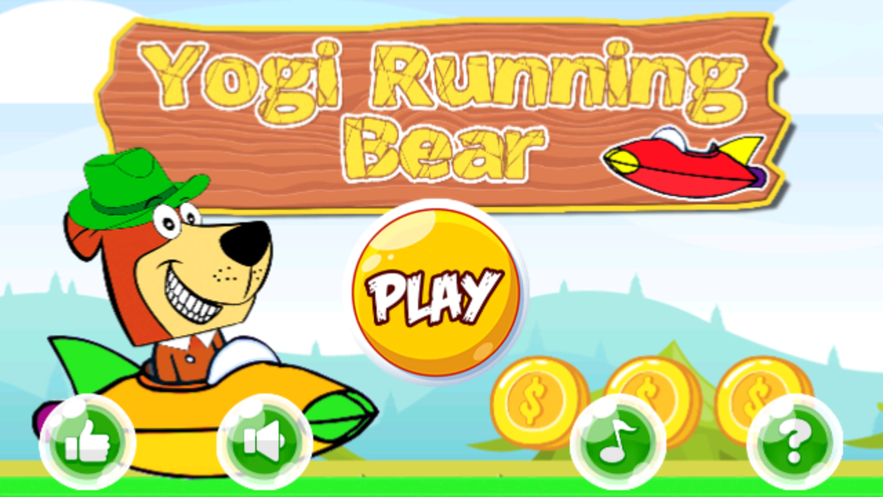 Yogi Running Bear Game截图5