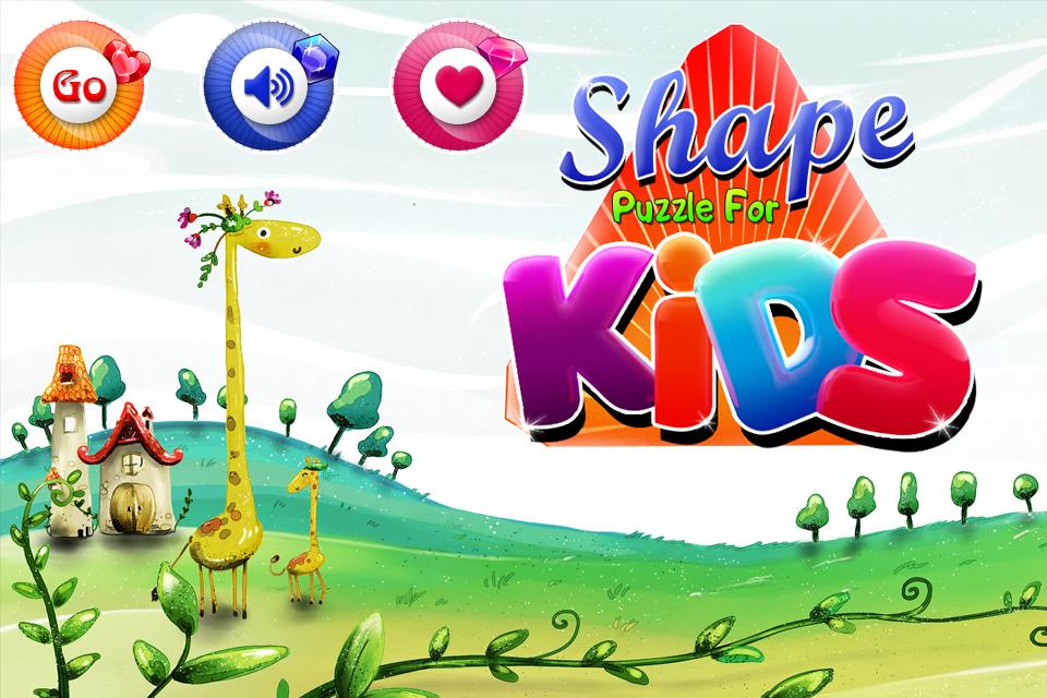 Kids Puzzle for Shape截图5