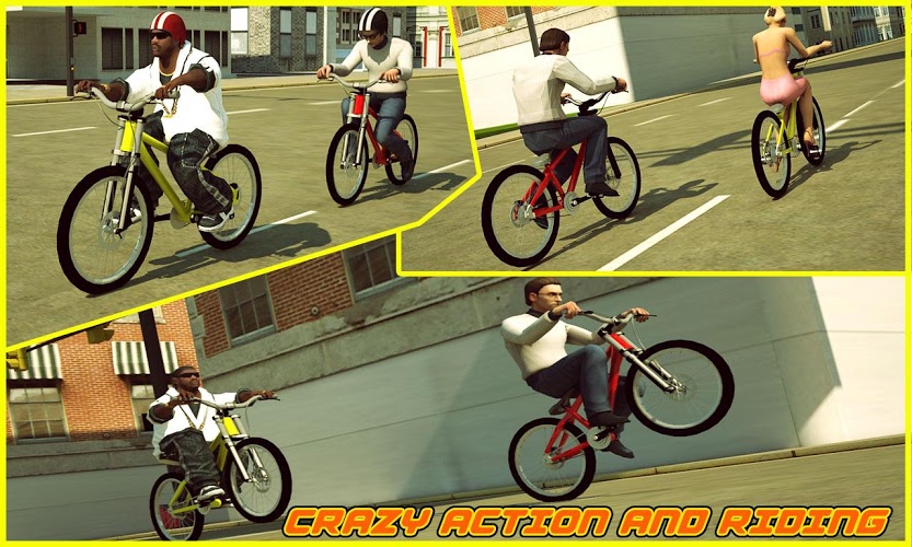 BMX Boy: City Bicycle Rider 3D截图1