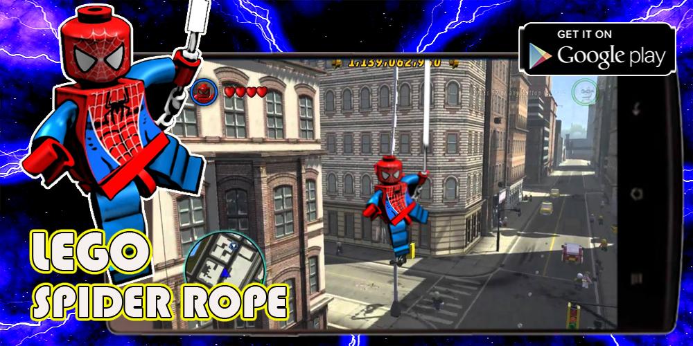 Swingwall LEGO Spider Rope Hero截图3