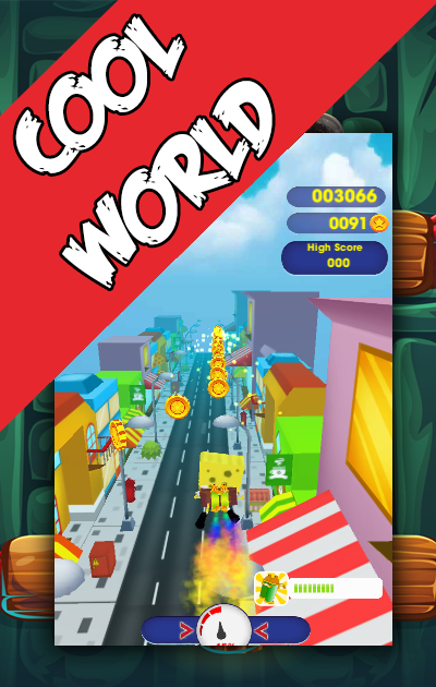 spongbob surf subway city 3D截图1