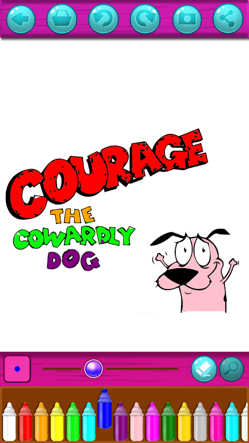 cowardly Dog Drawing截图3