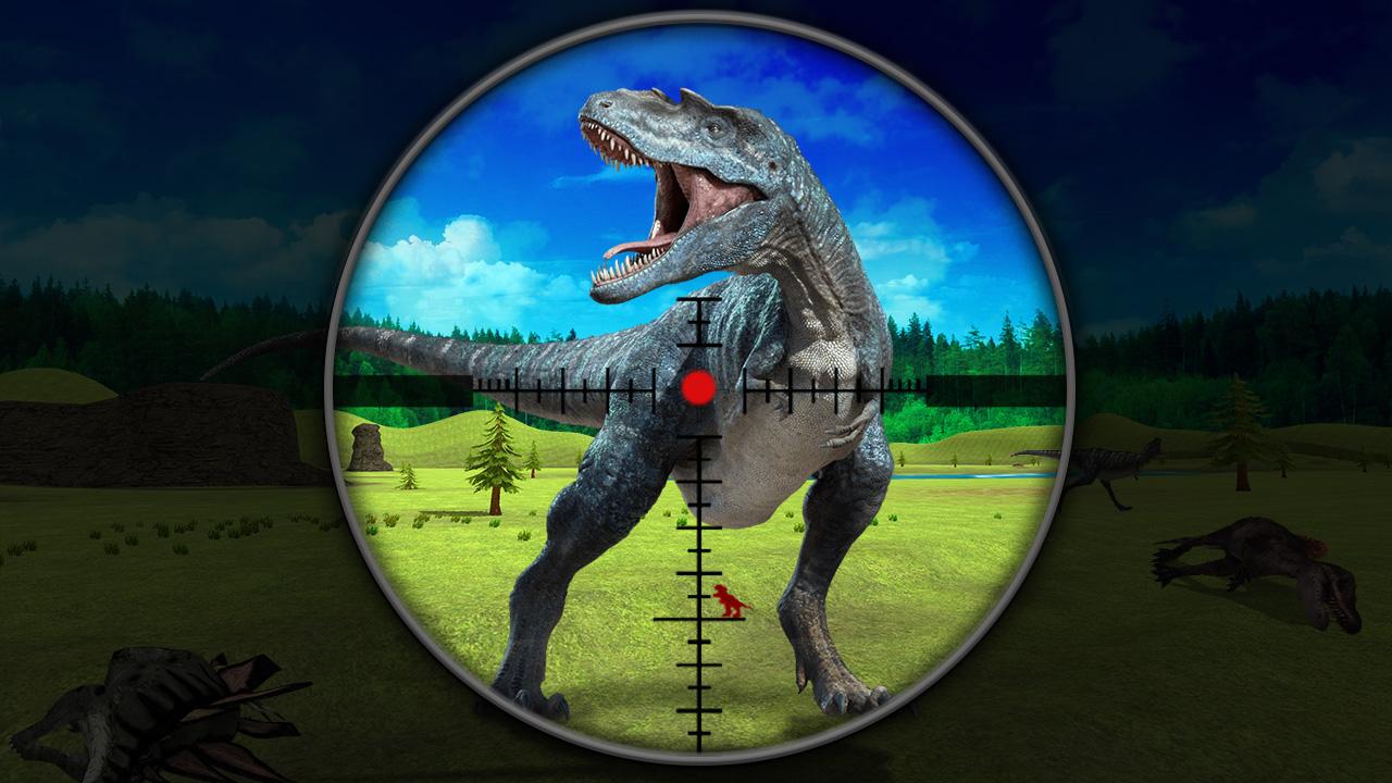 Dinosaur Hunting 3D Free Sniper Safari Adventure截图1