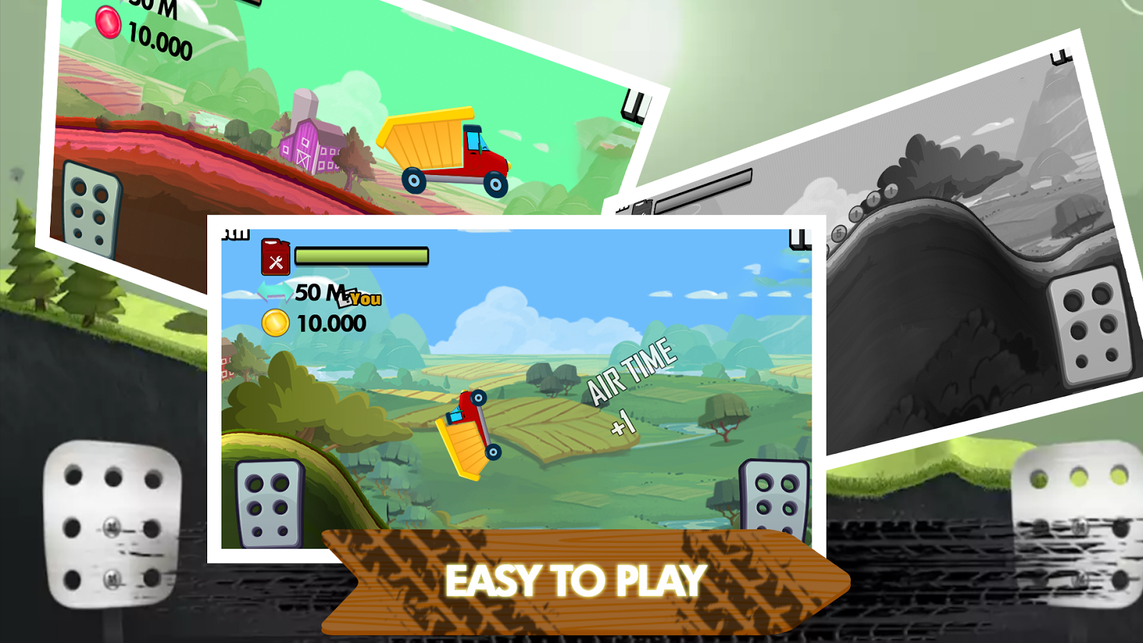 Hill climb Adventures of Chuck And Friends截图4