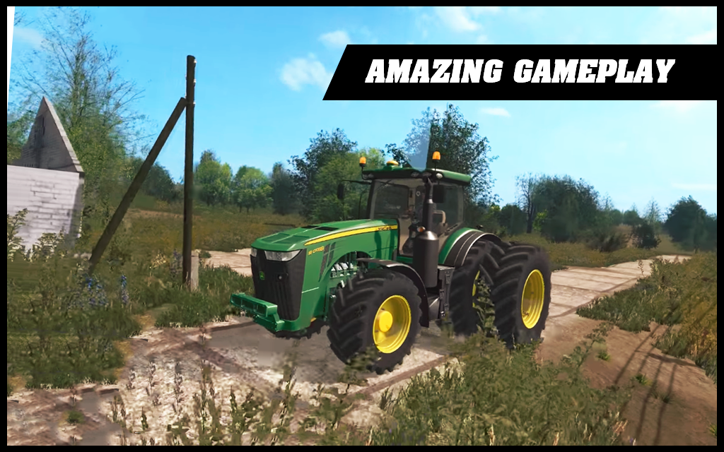 Heavy Duty Tractor: Simulator Farm Builder Game 3D截图2