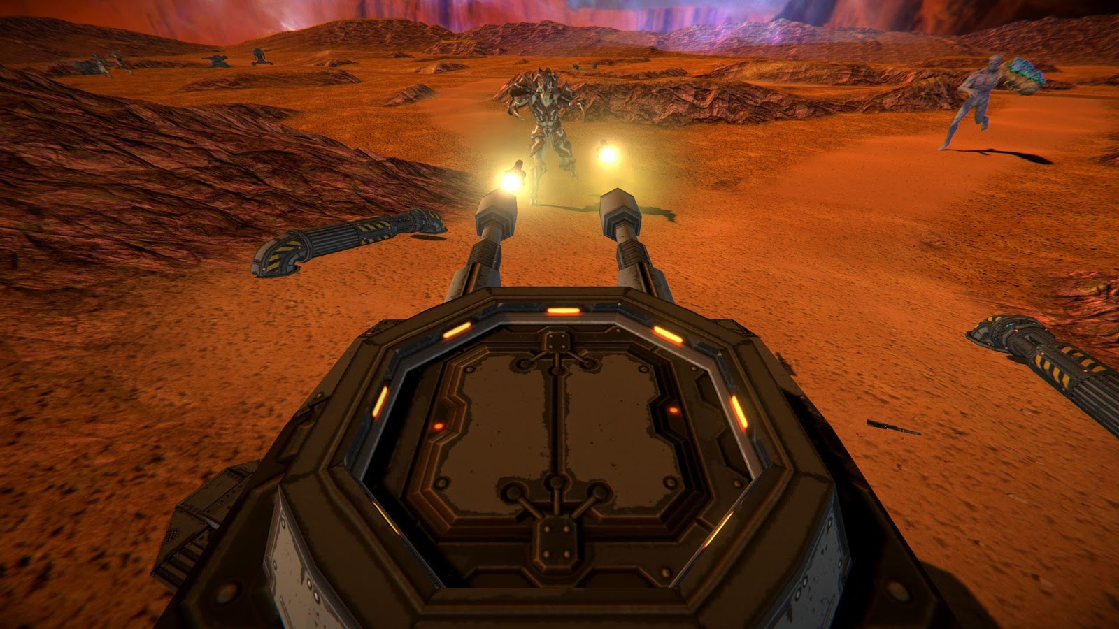 VR Space Shooting Games-Mars Battleground Survival截图3