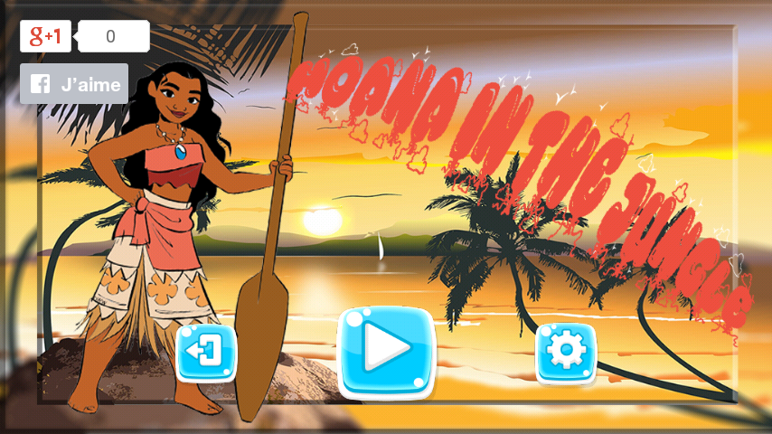 Princess Moana Adventure run world截图4