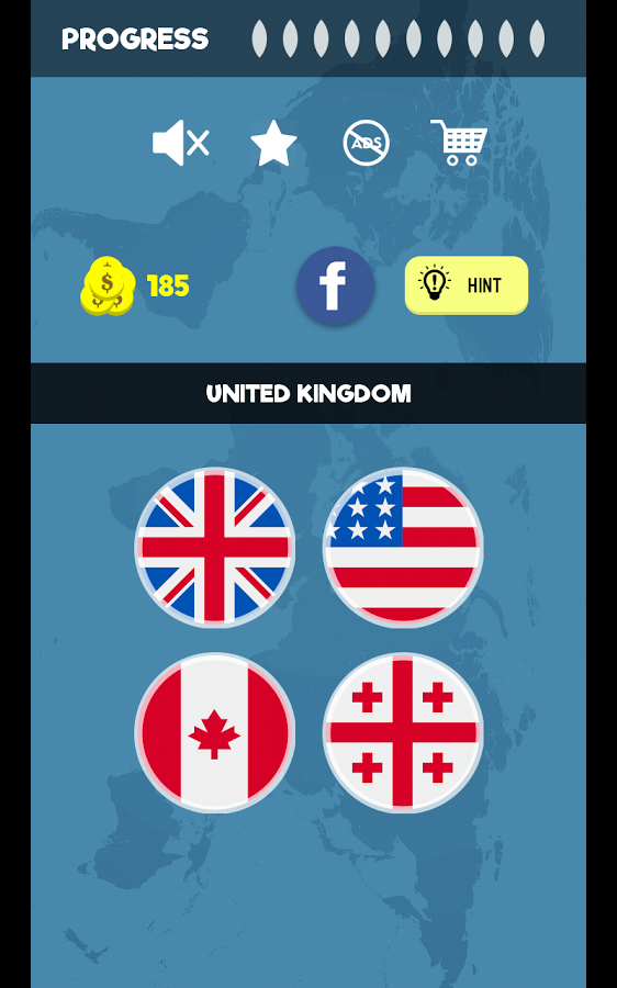 World Flags Quiz - Guess The Country Flag!截图4