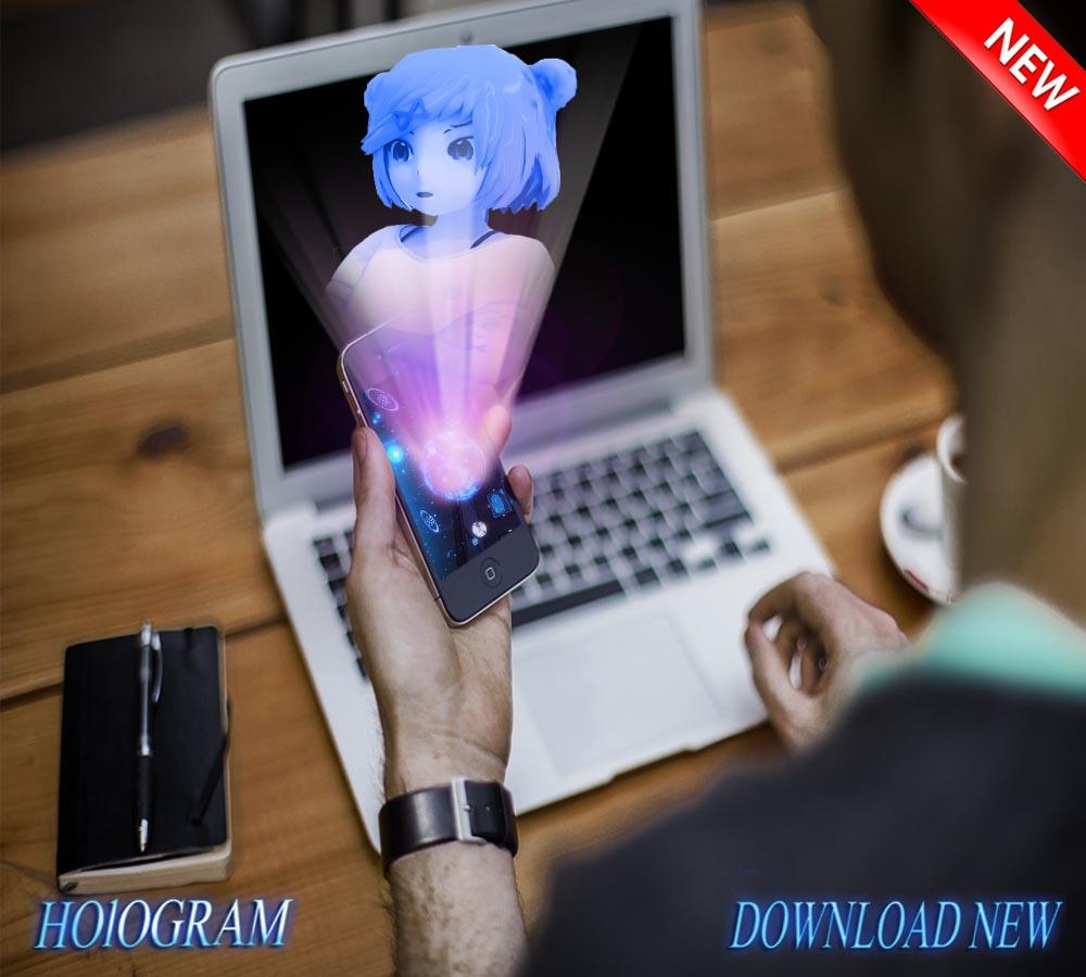 Doki Doki Literature Hologram projector simulator截图2