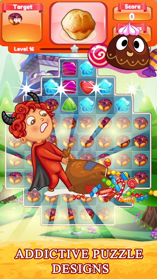 Cookie Paradise - Puzzle Game & Free Match 3 Games截图4