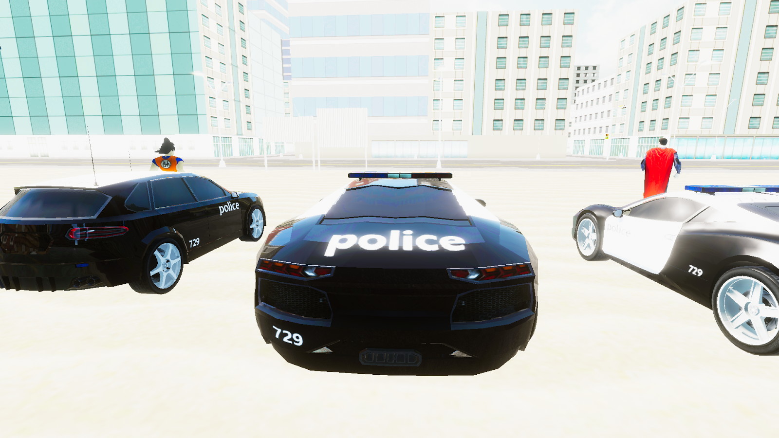 SuperHero Cop Car Stunt截图2