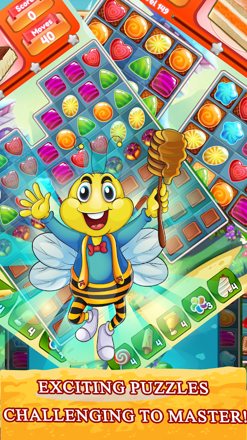 Cookie Paradise - Puzzle Game & Free Match 3 Games截图2