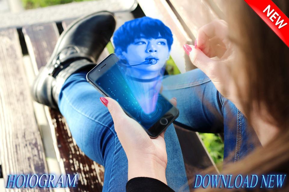 Teahyung kpop hologram simulator截图1