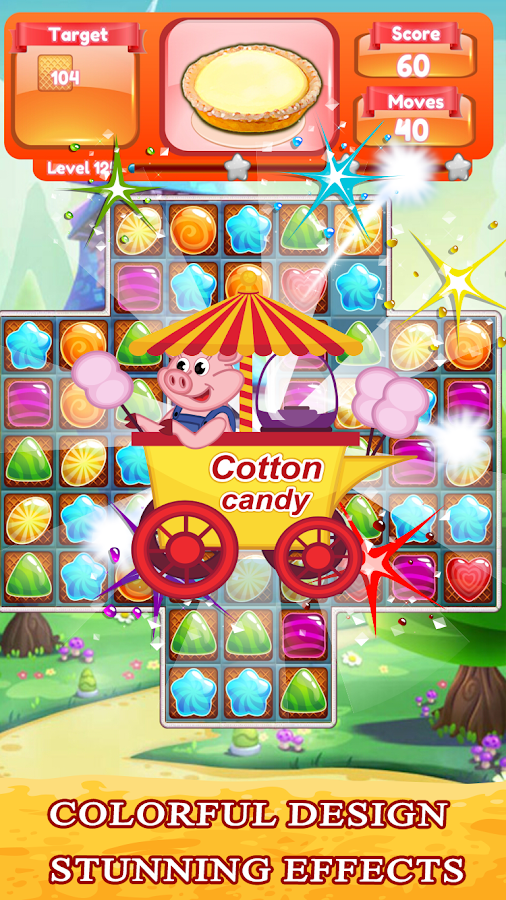 Cookie Paradise - Puzzle Game & Free Match 3 Games截图1