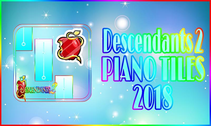 Descendants 2 Piano Tiles Game截图5