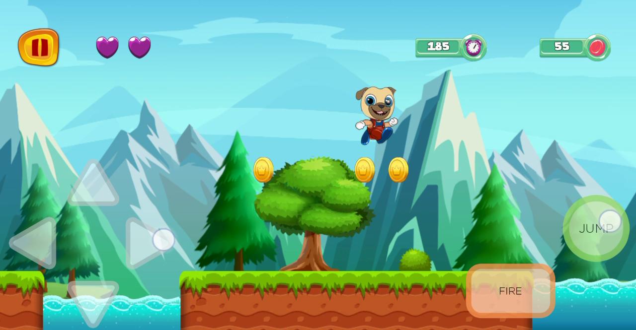 puppy pals dog subway adventure pet dush hero dog截图5