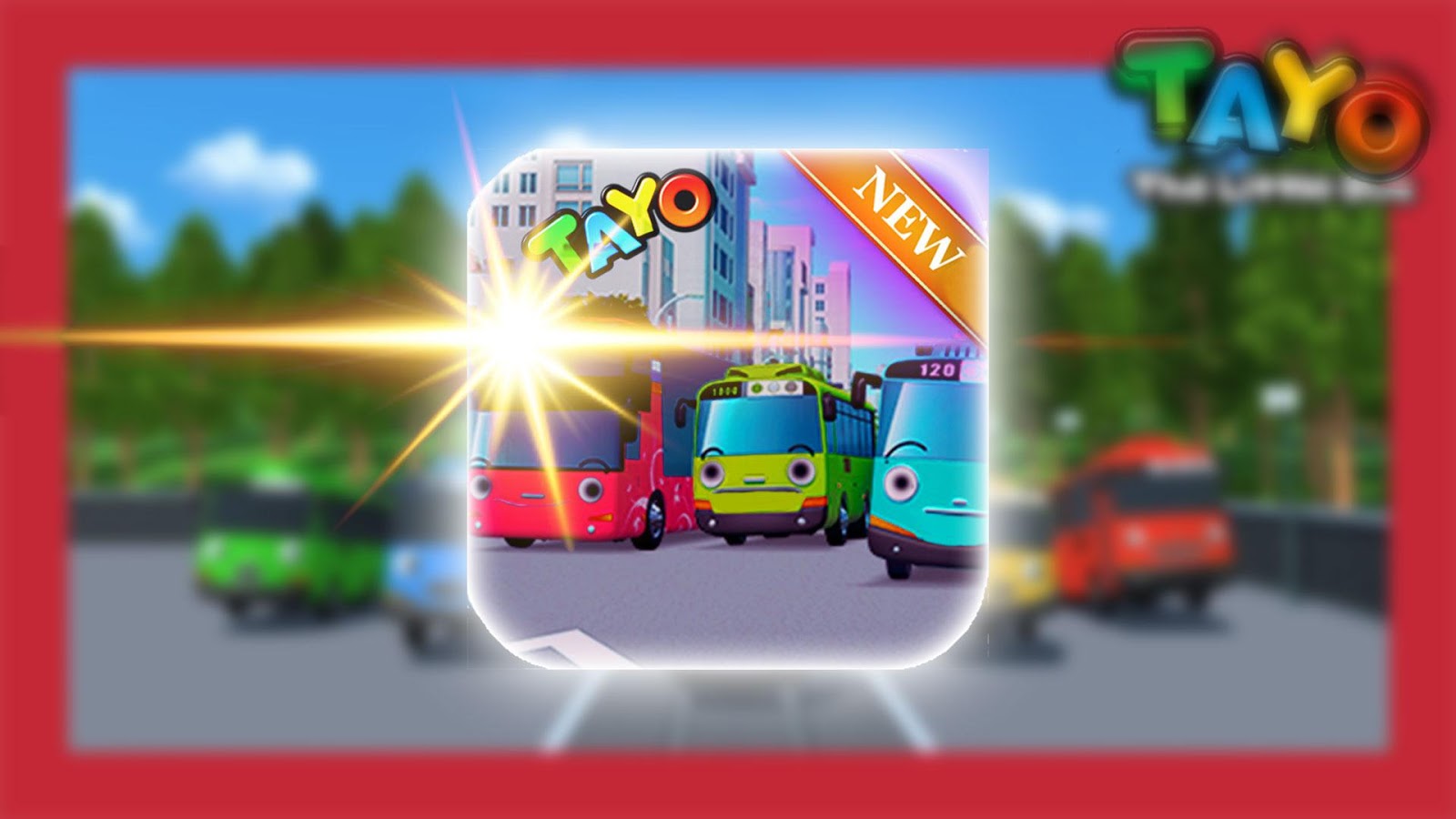 New tayo bus Racing games截图1