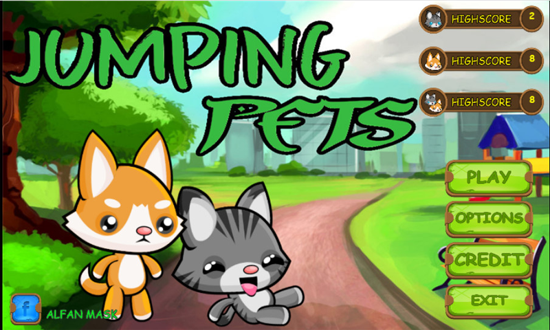 Jumping Pets : Cat & Dog截图1