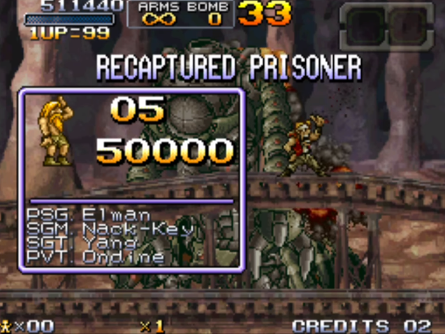 Guide : Metal Slug 3截图3